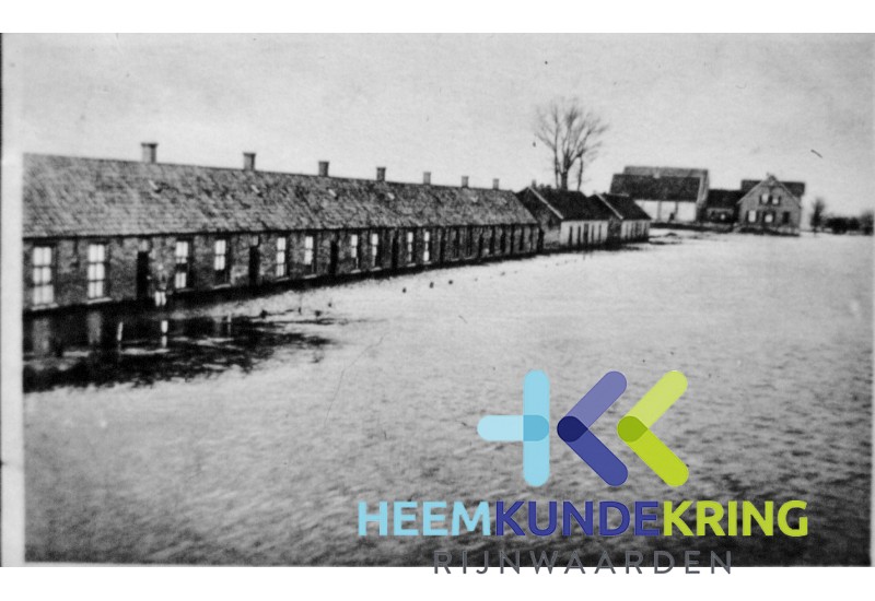 Tien geboden Spijk Hoogwater 1920 Coll. G.B. Janssen FA0000010